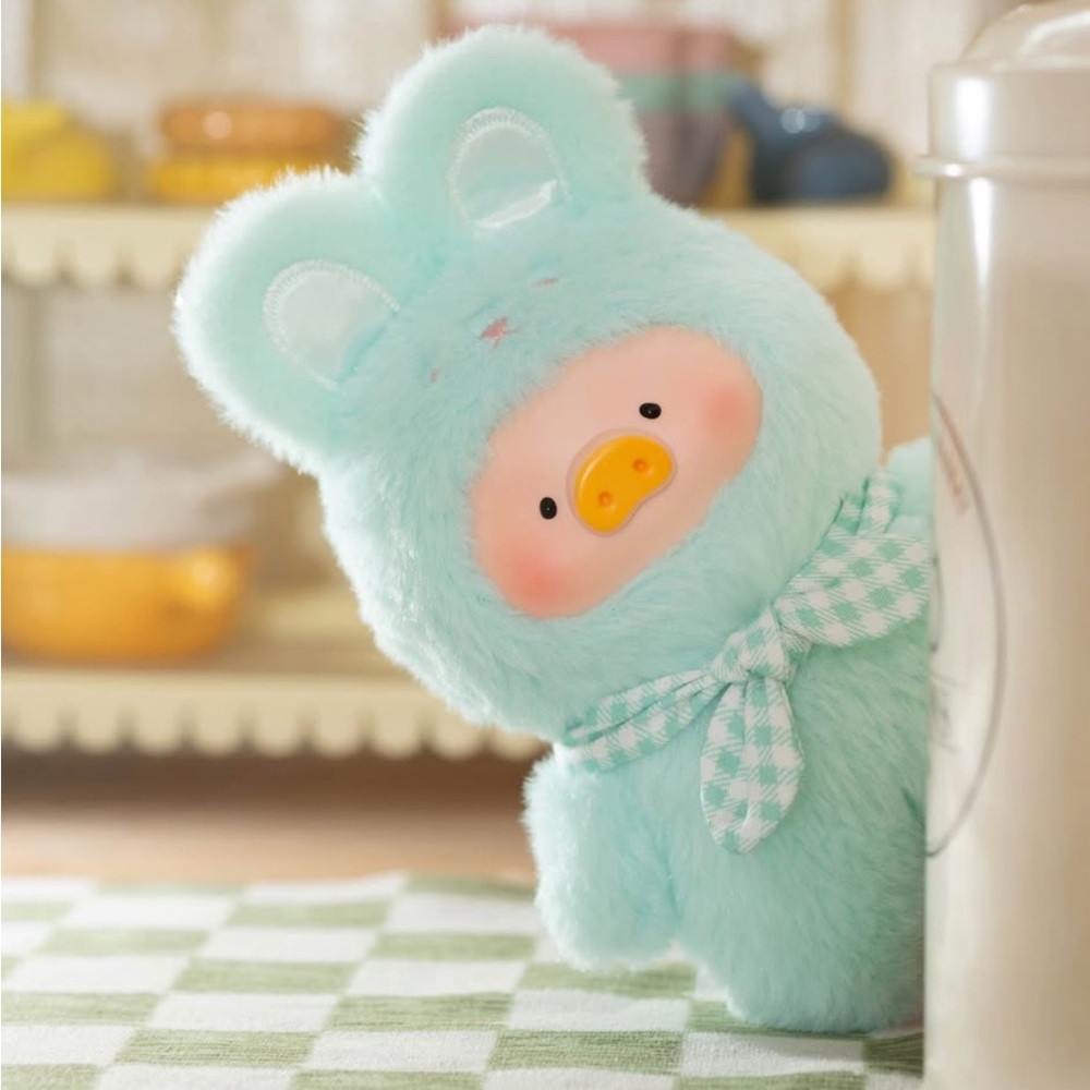 LuLu the Piggy Joyful Time Plush Keychain Fortune Bunny
